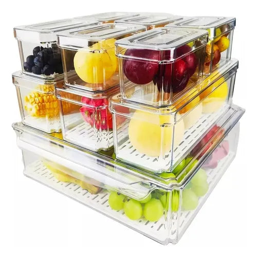 Contenedores de nevera x10