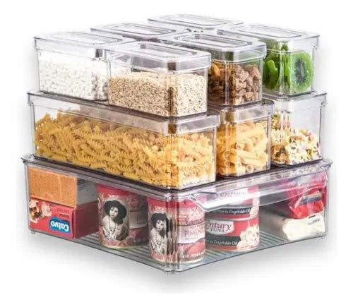 Contenedores de nevera x10