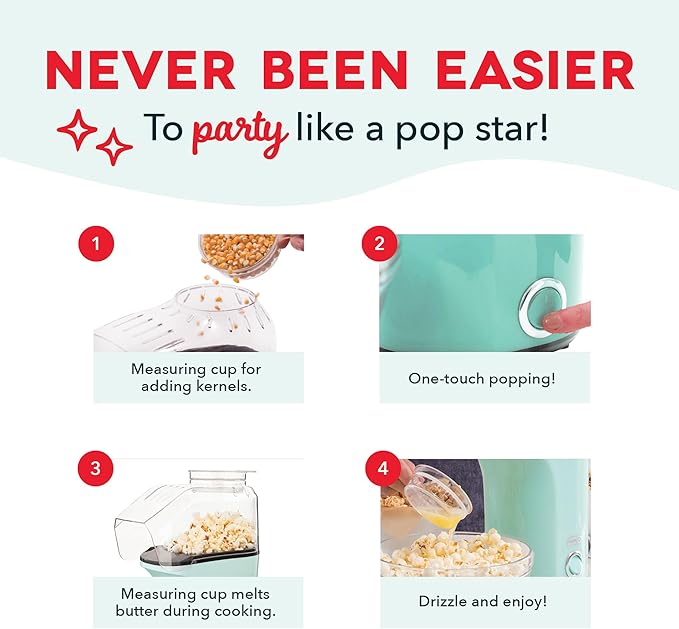 Crispetera Electrica Mini Maquina Para Preparar Crispetas